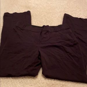 Maurices Black Slacks Size 11/12